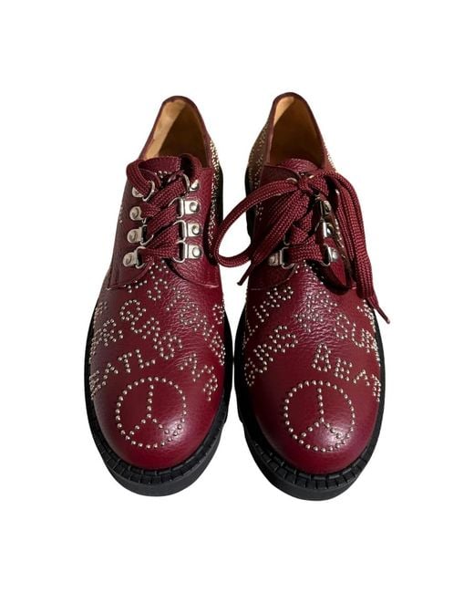 Ras Red Laced Shoes