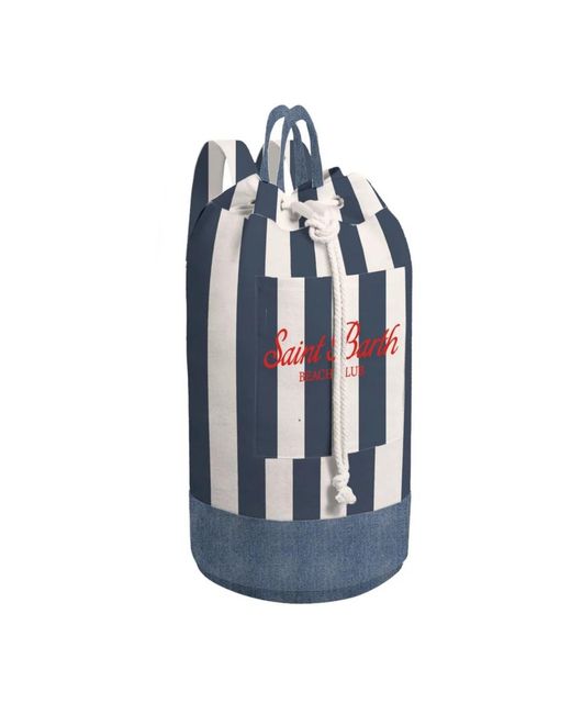 Mc2 Saint Barth Blue Bucket Bags