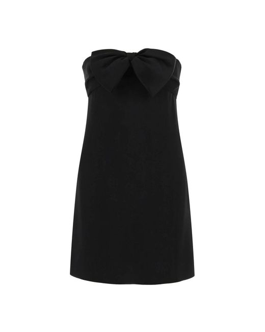 Short dresses Saint Laurent de color Black