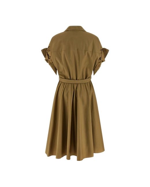 Nude Green Midi Dresses