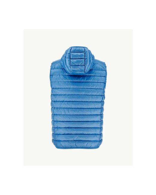 J.O.T.T Jassen ,Blauw ,Hooded Sleeveless Puffer Vest in het Blue voor heren