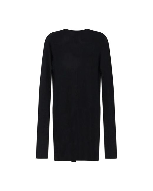 Rick Owens Black Long Sleeve T-Shirts for men