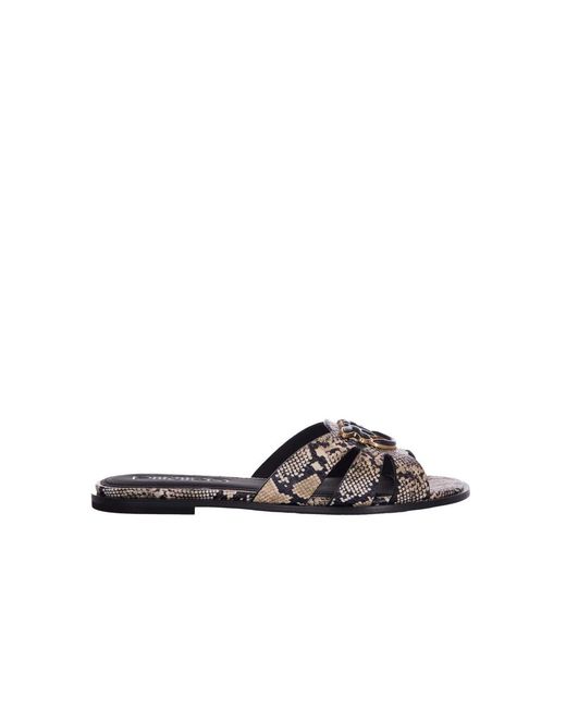 Pinko Brown Sliders