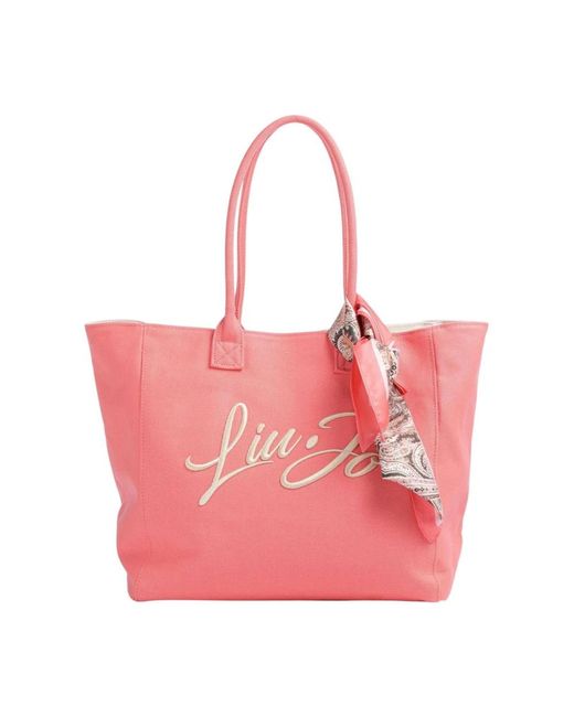Liu Jo Pink Shopping Bags