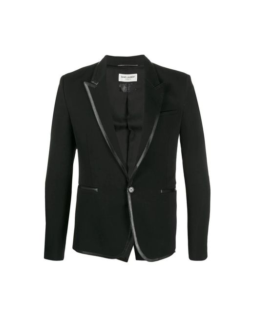 Saint Laurent Black Blazers for men