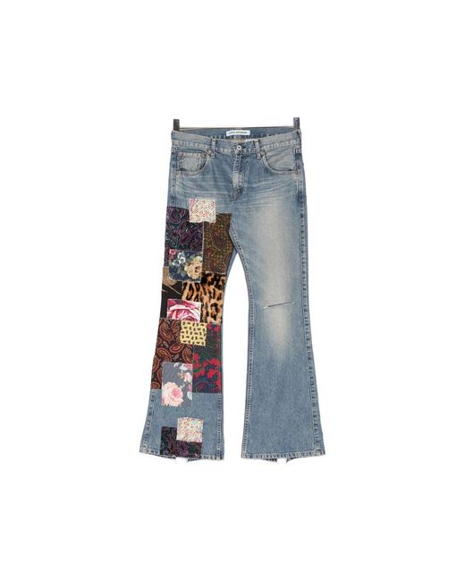 Junya Watanabe Blue Flare Jeans