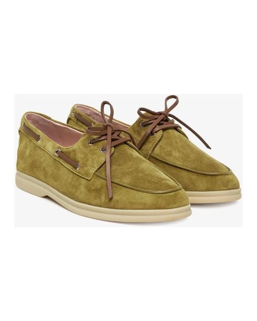 Coccinelle Green Sailor Shoes