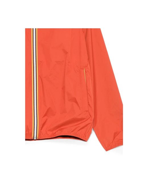 Light Jackets K-Way de hombre de color Red