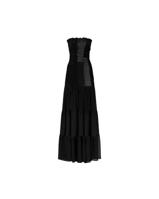 Dondup Black Maxi Dresses