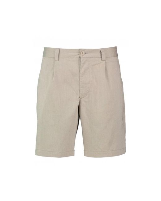 Boss Gray Casual Shorts for men