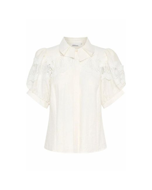 Karen By Simonsen White Shirts