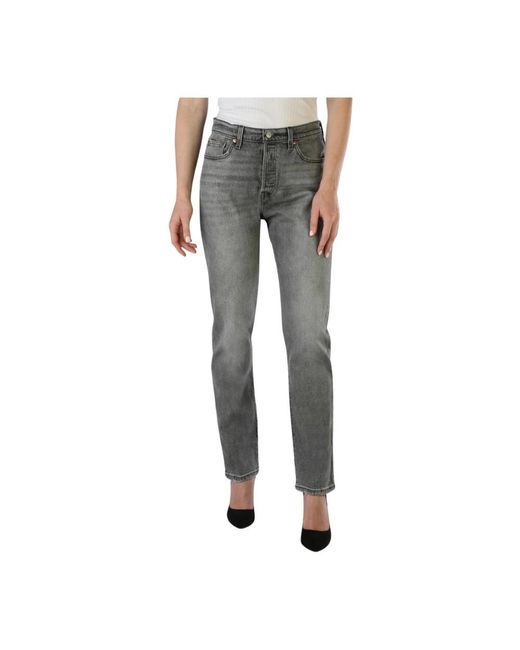Levi's Gray Skinny Jeans