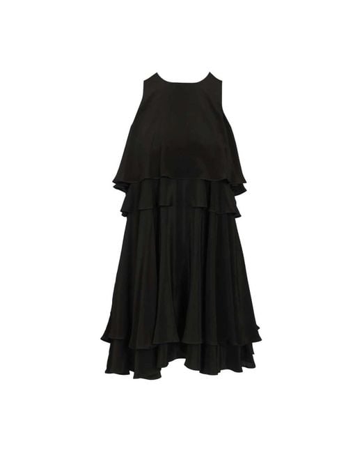 AMI Black Short Dresses