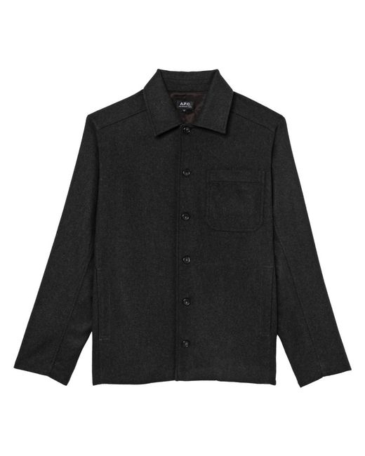 Light Jackets A.P.C. pour homme en coloris Black