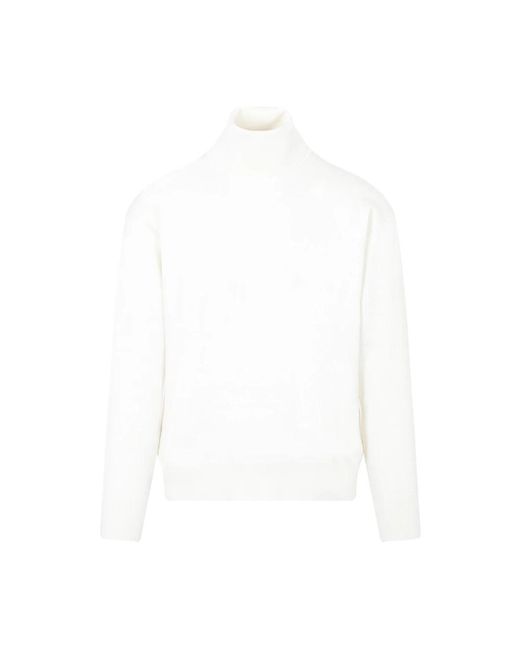 Maglione bianco in lana aw23 di Bally in White da Uomo