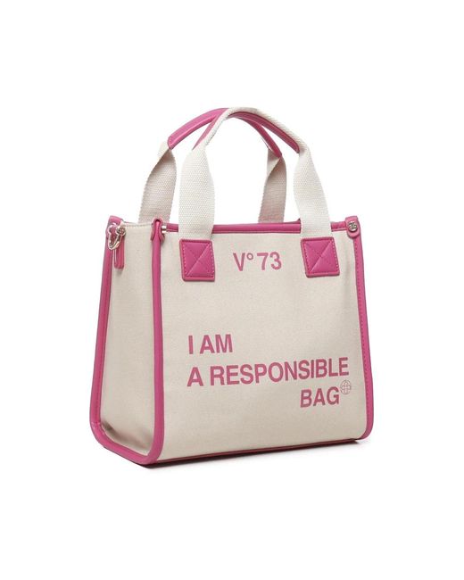 V73 Pink Shoulder Bags