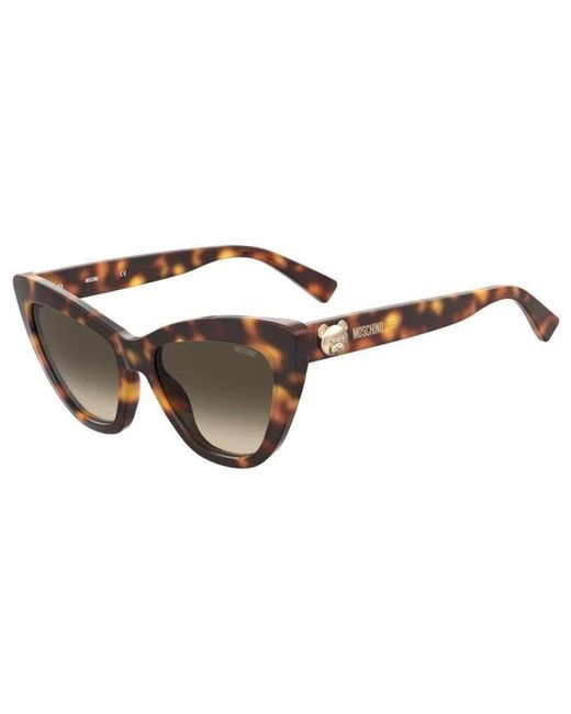 Moschino Brown Sunglasses