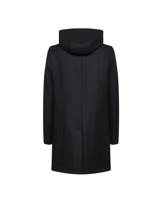 Tagliatore Black Parkas for men
