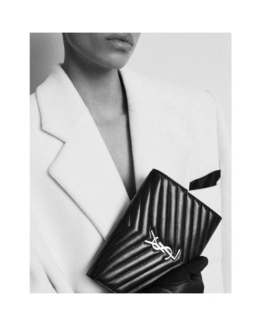Saint Laurent Green Clutches
