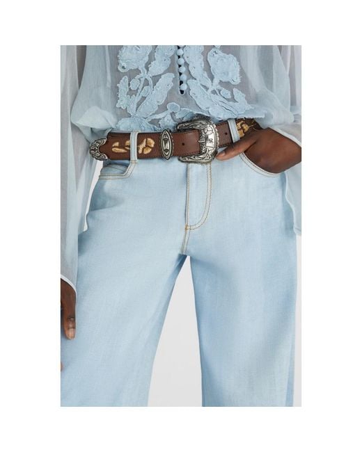 Ermanno Scervino Brown Belts