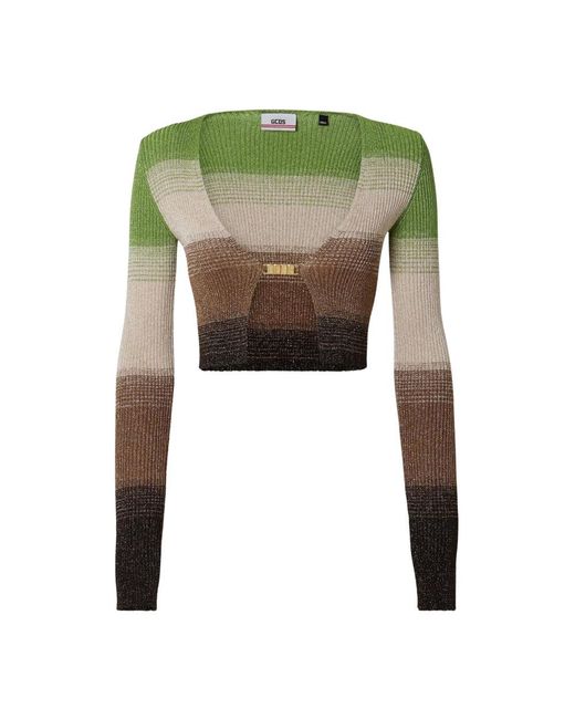 Cardigans Gcds de color Green