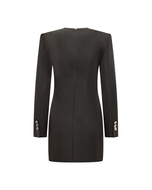 Versace Black Stylish Abito Mini Dress