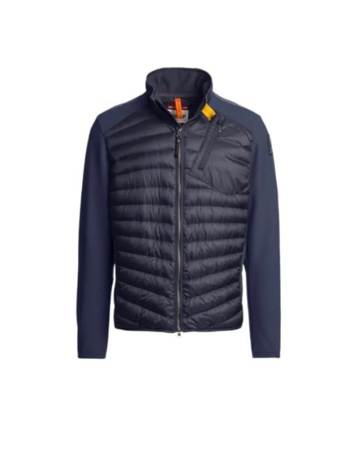 Parajumpers Blue Down Jackets for men