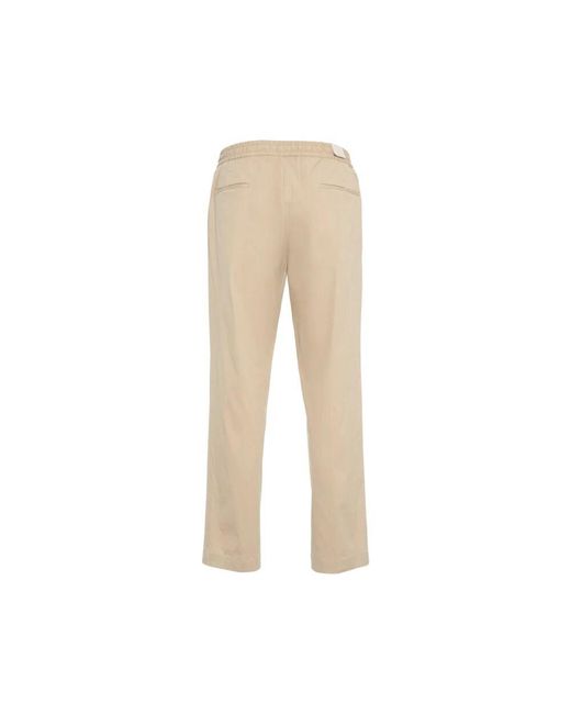 BRIGLIA Plissierte hose stilvolle freizeitkleidung in Natural für Herren