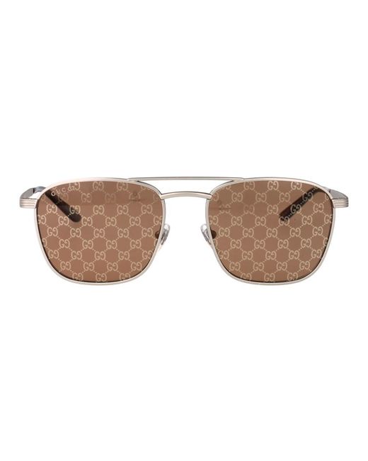 Gucci Brown Sunglasses for men