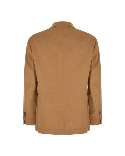 Brunello Cucinelli Brown Blazers for men