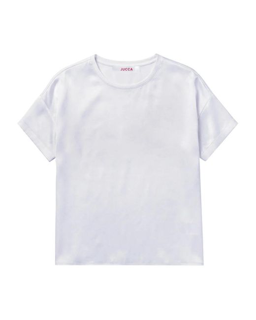 Jucca T-Shirt Met Ronde Hals in het White