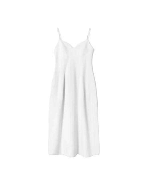 Co. White Midi Dresses