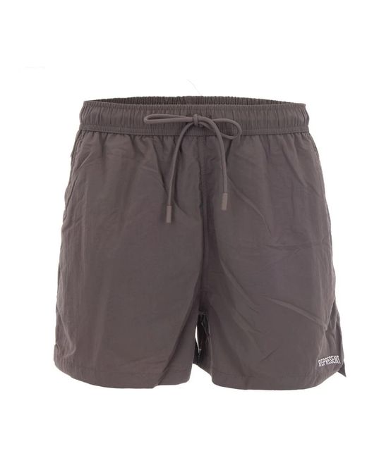 Represent Gray Beachwear for men