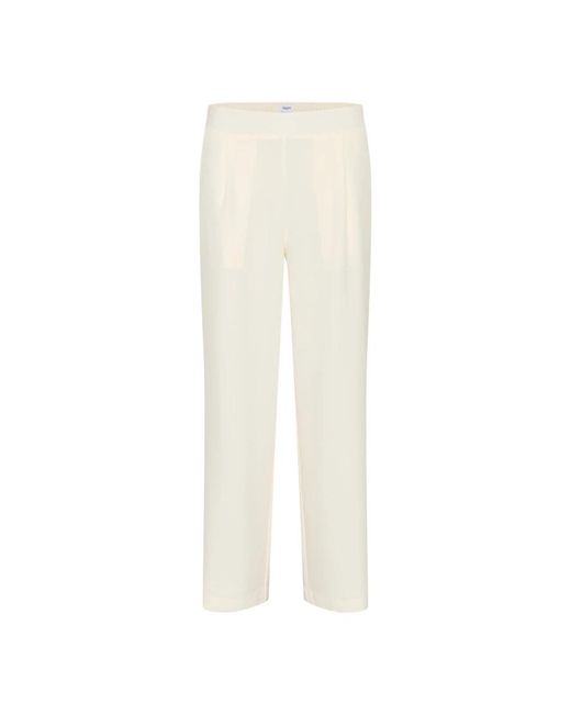 Saint Tropez White Wide Trousers