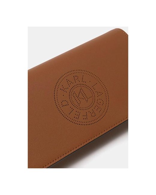 Karl Lagerfeld Brown Umhängetasche