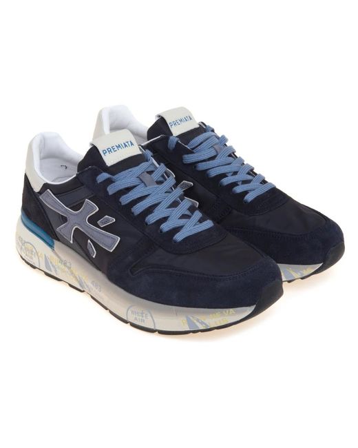 Premiata Blue Sneakers for men