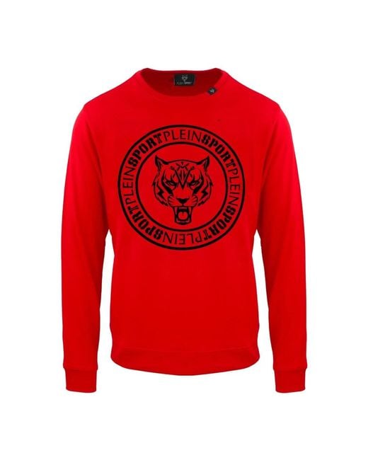 Philipp Plein Red Sweatshirts for men