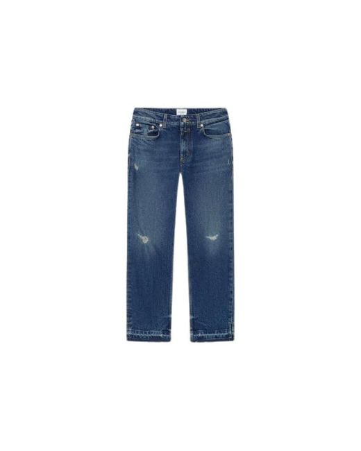 Closed Blue Straight Fit Jeans