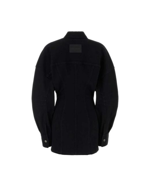 The Attico Black Denim Jackets