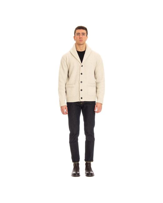 Roberto Collina Natural Cardigans for men