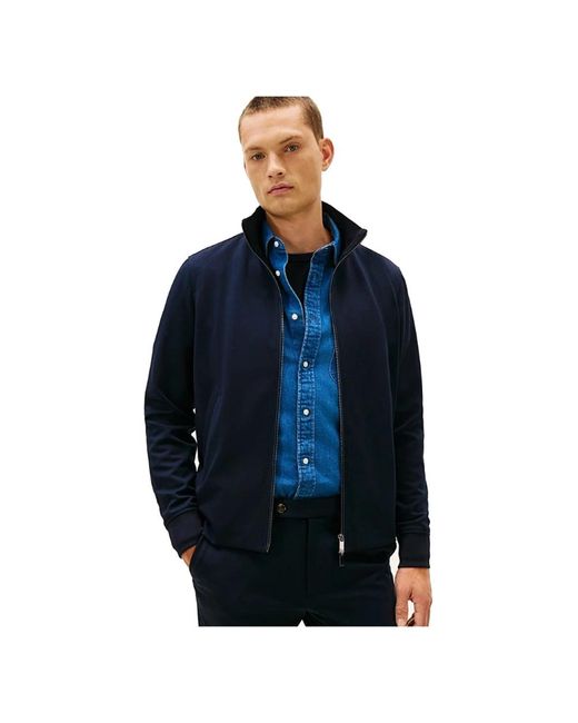 Tommy Hilfiger Blue Zip-Throughs for men