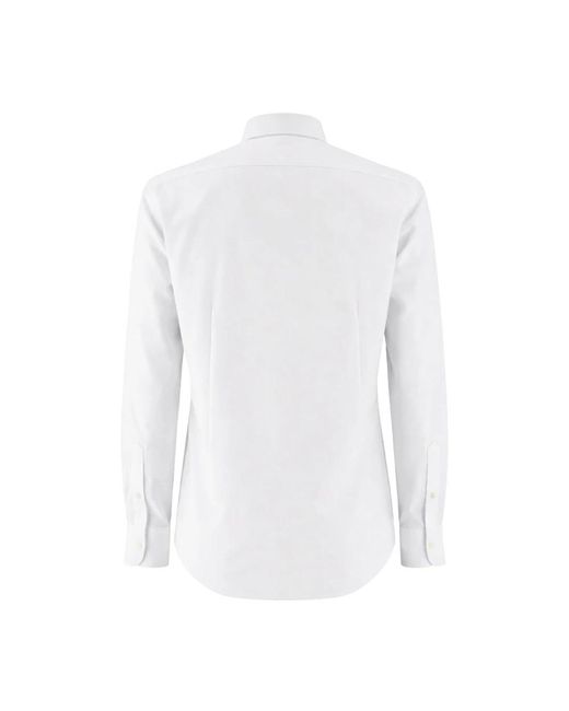 Formal Shirts Xacus de hombre de color White