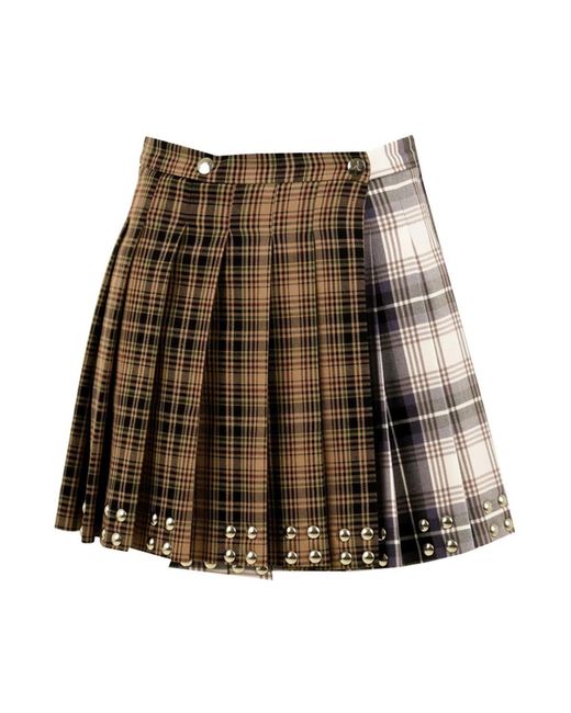 Akep Brown Short Skirts