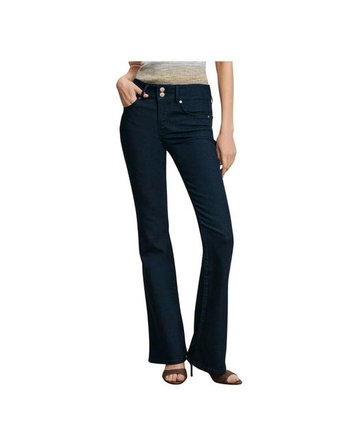 Flared Jeans Veronica Beard de color Blue