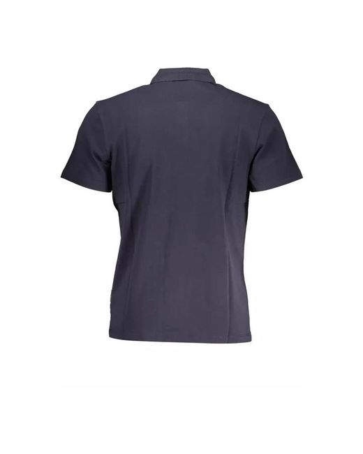 Napapijri Blue Polo Shirts for men