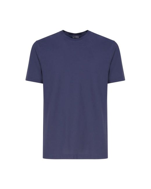 Zanone Blue T-Shirts for men