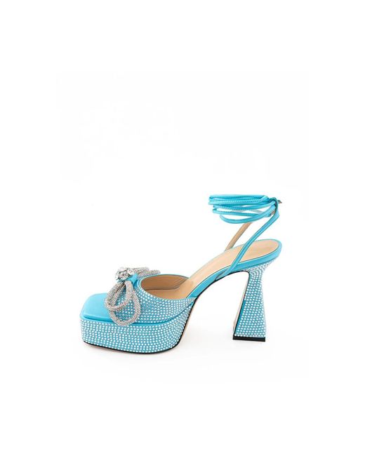 Sandales Mach & Mach en coloris Blue