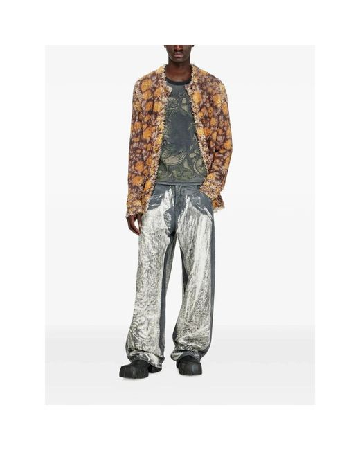 DIESEL Gray Sweatshirts for men