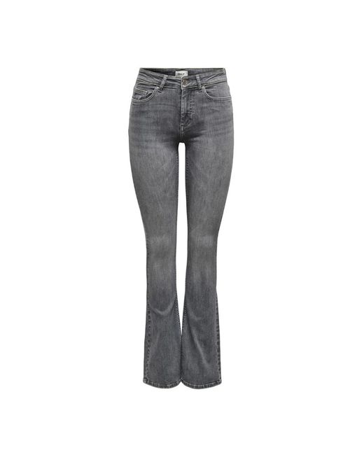 Boot-Cut Jeans di ONLY in Gray