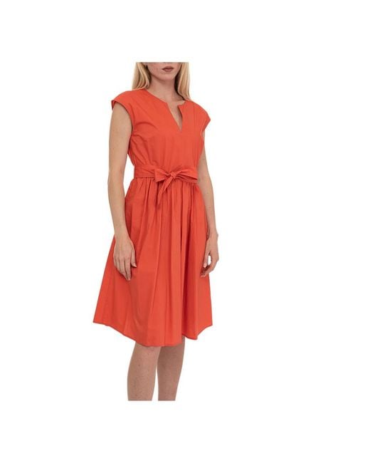 Woolrich Red Midi Dresses